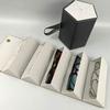 Compact Design Glasses Organizer Hard Shell Storage Box Portable Eyeglasses Holder  Display