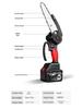Portable Cordless Lithium Battery Chainsaw - Compact One-Handed Electric Pruning Saw for Household and Outdoor Use