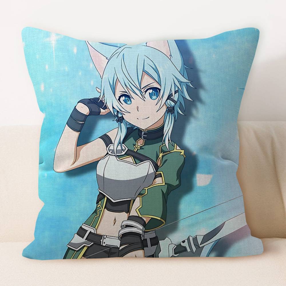 

Sinon Cartoon 45*45cm Cushion Cover Pillow Cover Decor Pillowcase Home Pillowcase For Couch Pillow 12x12Inch