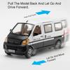 Scale 1:24 WULING RONGGUANG Van Model Toy Car Sound Light Doors Opened Simulation Transport Vehicles Models Boy's Ornament Toys