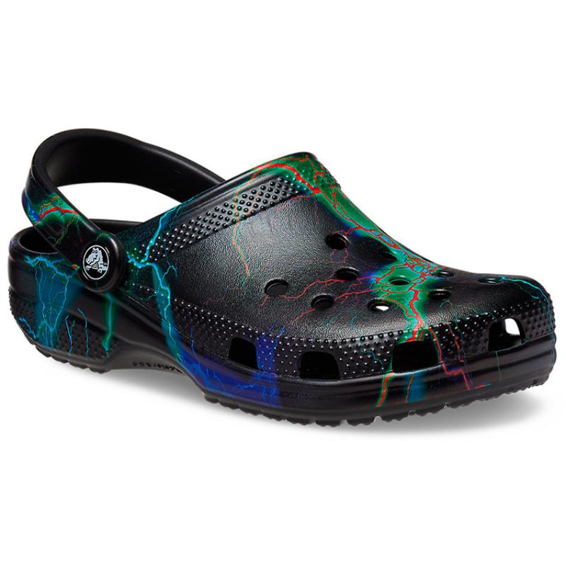 Crocs Classic clog casual and comfortable hole sandals unisex black