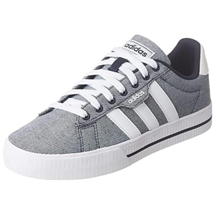 adidas Neo Daily 3.0 Kasdieniai Patvarūs Žemo profilio Ridinėjimo batai Vyriški Sportbačiai Pilki Balti GY5480