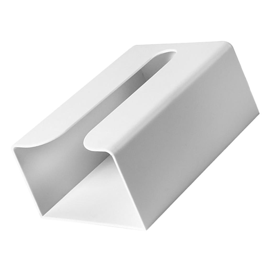 Montowany na ścianie pojemnik na chusteczki wielofunkcyjny stylowy elegancki oszczędzający miejsce uchwyt na chusteczki serwetki do domu