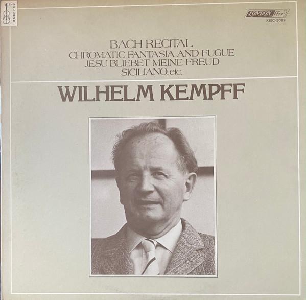 

LP Record WILLIAM KEMP - Bach recital K15C5029 LONDON 1980 Japan Classical Used