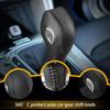 Car Gear Shift Cover Leather for Ford Fusion/Escape/Edge/Focus/Fiesta/Transit/EcoSport/C-Max Automatic Gear Shift Knob Cover Protector Trim Vehicle