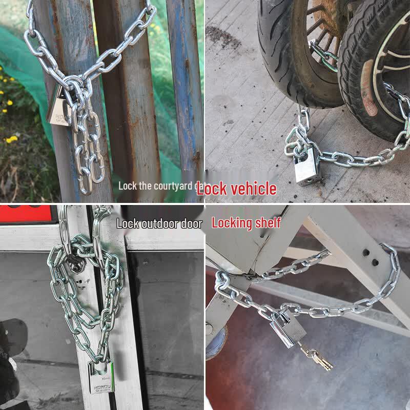 JIANGPU Heavy-Duty Anti-Shear Chain Lock