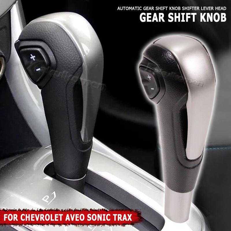 Black Car Gear Shift Knob Automatic Transmission Shifter Lever Head Fit For Chevy Chevrolet Sonic Tracker Trax 95179700 42539376