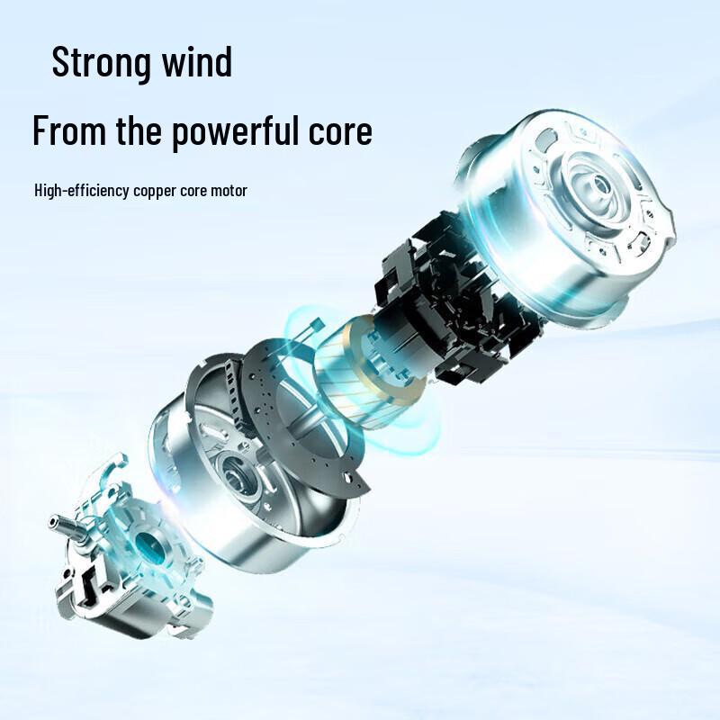 Midea Mechanical Floor Fan with Wide-Angle Oscillation