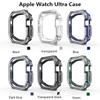 Etui Na opaskę Apple Watch Ultra2 1 49mm Pokrycie PC Ramka do Iwatch Seria 9 8 7 SE 6 5 4 Ochronna obudowa Zderzak Pokrywa