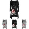 Festive Women's Santa Claus Sweater Jumper With Soft Material For Christmas Celebrations