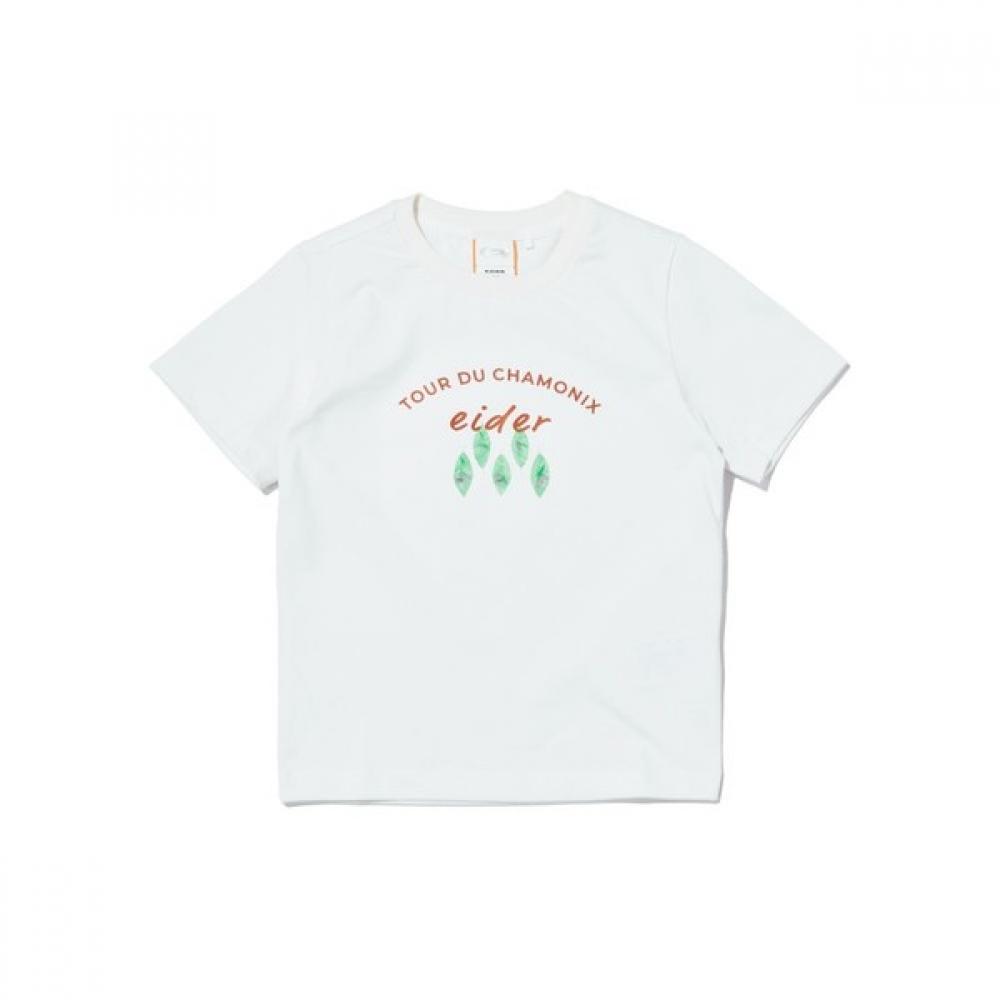 [eider] Kids Leaf Short Sleeve Tee Set Set Jwm23m01w4