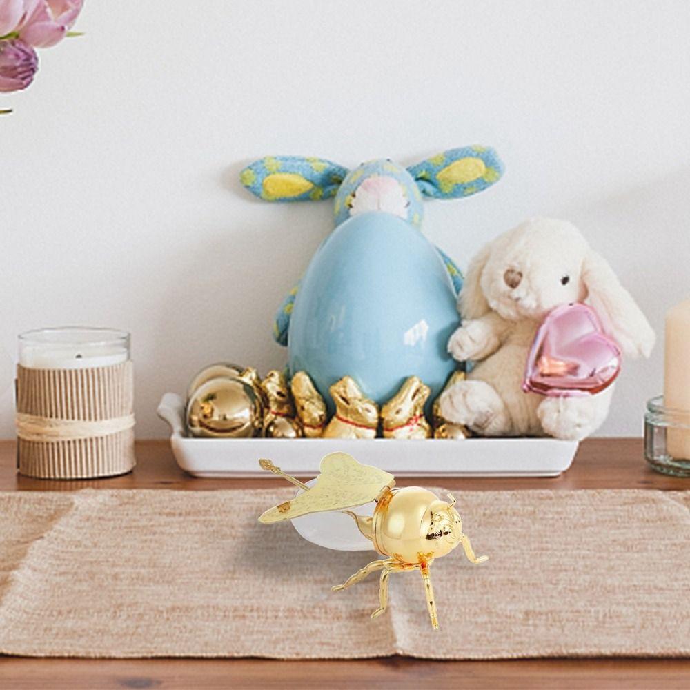 With Spoon Bee Shape Home Decor Decorative Honey Storage Jar Seasoning Jar Ornament Honey Pot