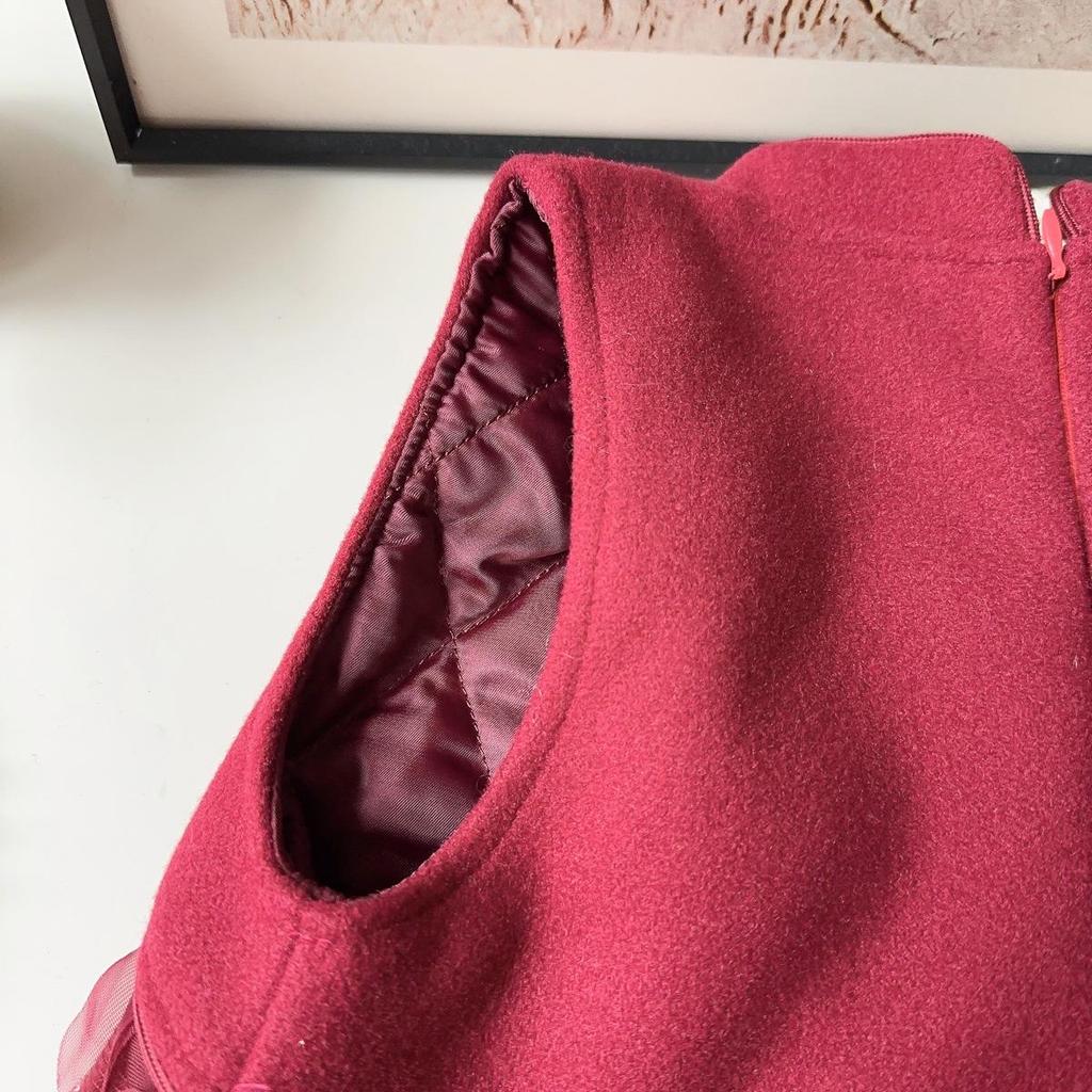 New Winter Rose Cheongsam Hanfu Sleeveless Dress for Baby Girls - Style AWB005