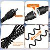 Magnetic Power Cord, Snowmobile Helmet Heated Shield Cord for Heated Most Electric Shields, Helmet, Visor Port