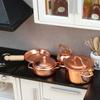 Miniature Kitchen Cooker 1/12 Scale Metal Cookware Strong Design For Realistic Play Scenarios