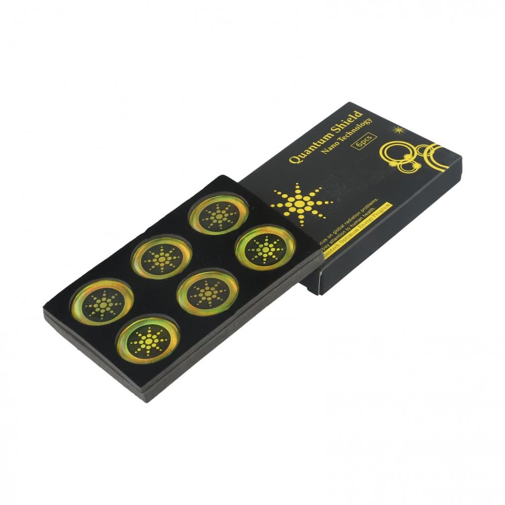 6 Pcs Radiation Shield Quantum Radiation Protection Scalar Energy