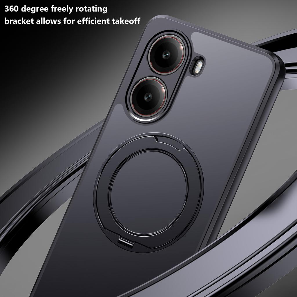 For Xaiomi POCO X8 Pro Max Case Hard With Ring Stand Magnetic MagSafe Protective Back Cover Case For POCO X8 X7 Pro Phone Shell
