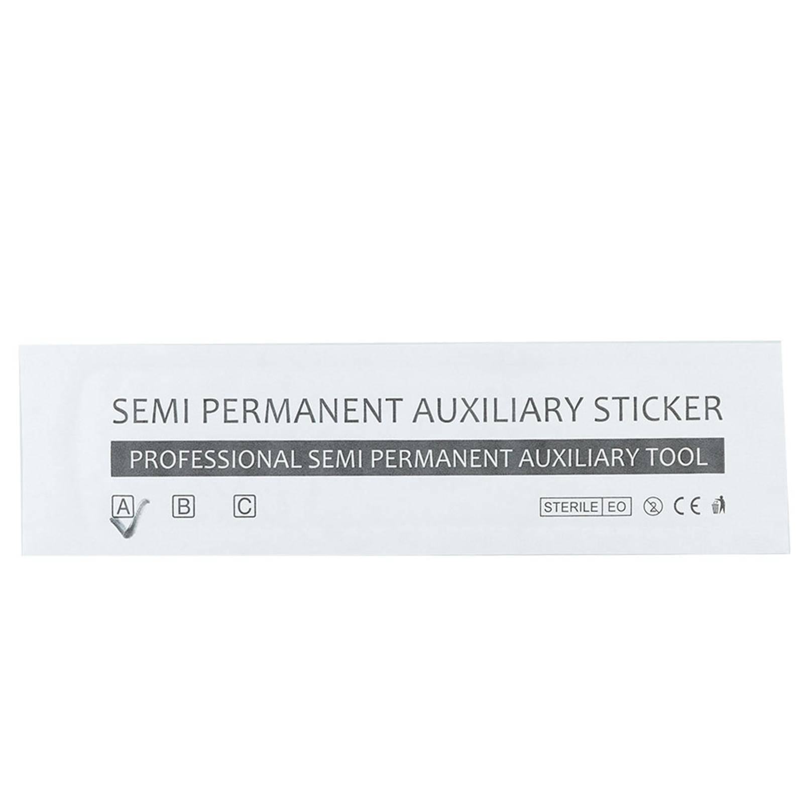 

Professional Disposable Semi Permanent Auxiliary Sticker Eyebrow Tattoo Tool