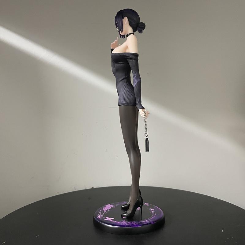 28cm Anime Reze Action Figure HK Reze Girl Figurine Manga Figuras PVC Collectible GK Statue Model 1/6 Doll Gift for Fans