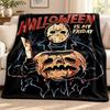 Friday the 13th blanket Flannel Blanket Soft Cozy Plush Throw for Sofa Bed Lightweight Home Decoration Outdoor camping