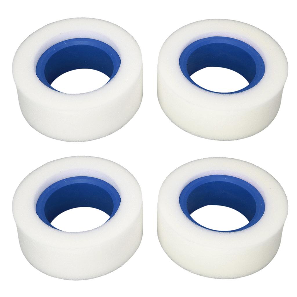 4Pcs RC Tire Foam Inserts Double Layer Sponge Replacement RC Crawler Tire Foam for 1/10 1/8 2.2inch Wheel Tires