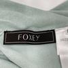 FOXEY 36823 Blue Crew Neck Cardigan tops 38 blueUsed