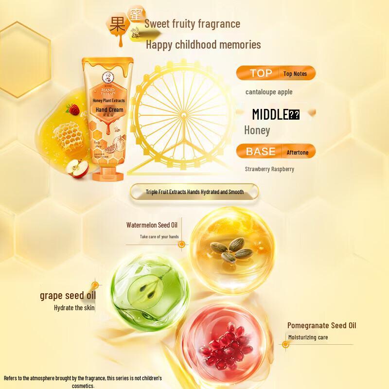 Mentholatum Honey & Plant Hand Cream