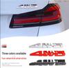 4WD Off-Road Vehicle Metal Emblem Sticker for Car Body or Interior Decoration.