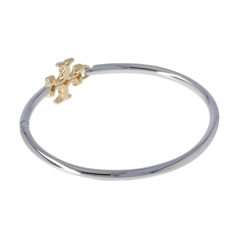 TORY BURCH Color Block Design Brass Bracelet Women's Gold 78I-GGD012-gold F