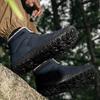 39-48 Winter Herren Plus Samt High-Top Outdoor Schuhe Übergröße Wanderschuhe Plus Fell Warme Wanderstiefel