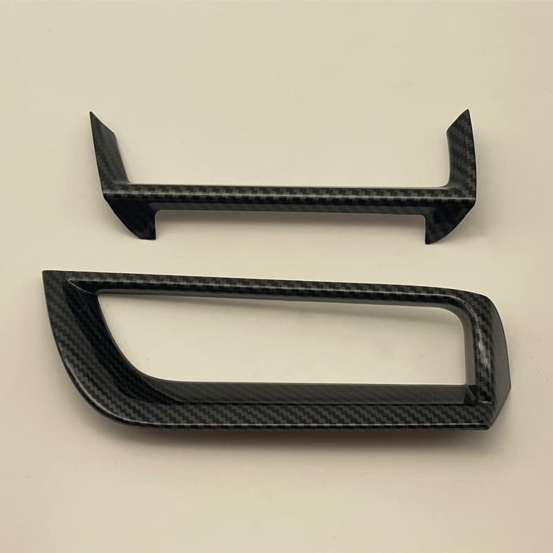 TADOKAPATU Compatible New Prius 60 Series Front Air Conditioner Air Vent Air Duct Defogger Bezel Air Conditioner Panel Left and Right ABS 2PCS PRIUS