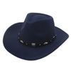 Love Top Western Cowboy Top Hat Jazz Dance Tibetan Tibetan Tibetan Hat Bent Edge Felt Hat