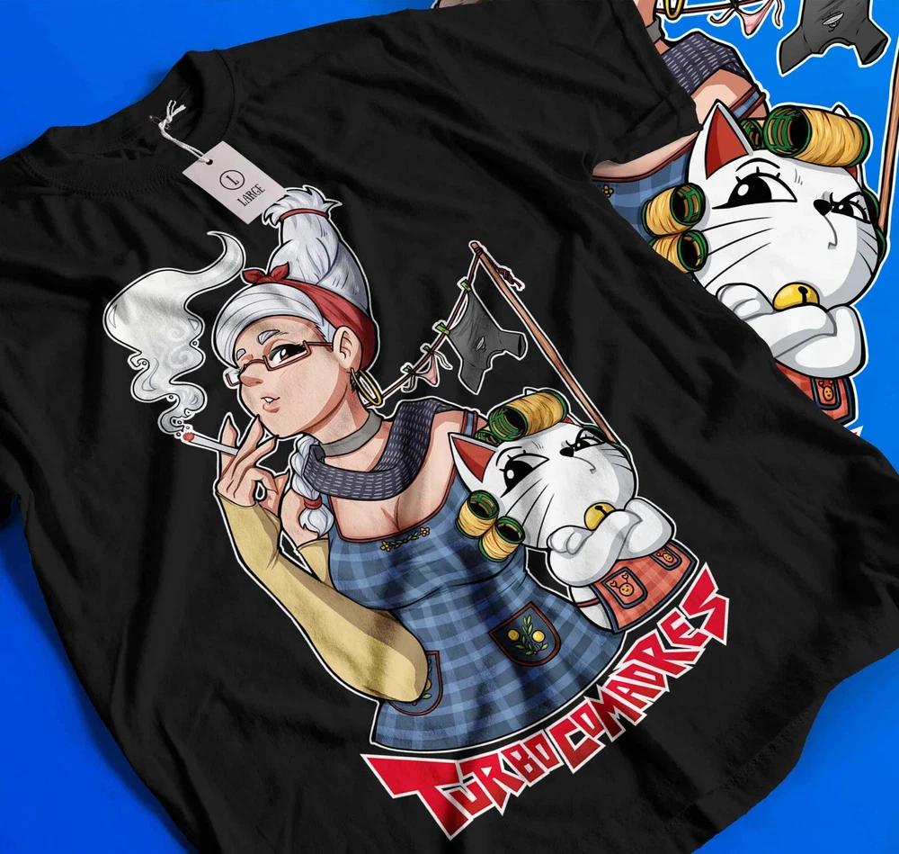 Anime Seiko Ayase Dandadan Black T Shirt S 4XL S