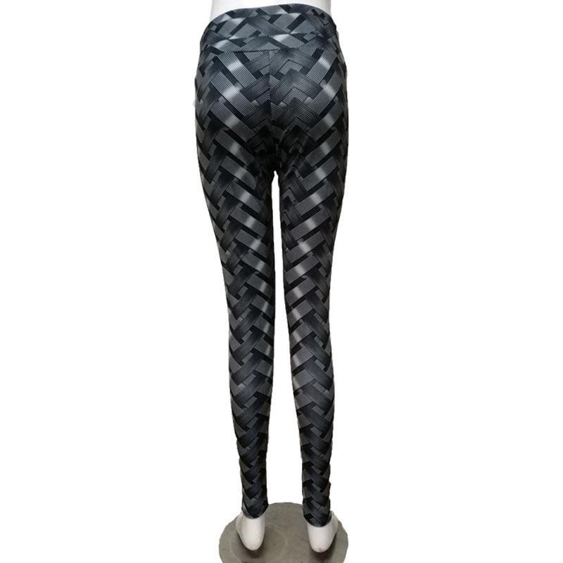 Leggings Women Sports Fitness Stretch High Waist Yoga Pants Womens Black Shiny Leggings