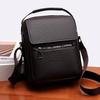 Business Shoulder Bag Men's Crossbody Bag Handbag PU Messenger Bag