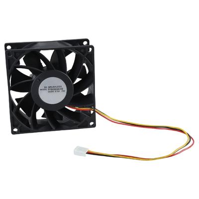 24V Cooling Fan 9x9cm FFB0924EHE 4800RPM With Temperature Monitoring Alarm Function for Computer/Server Radiator