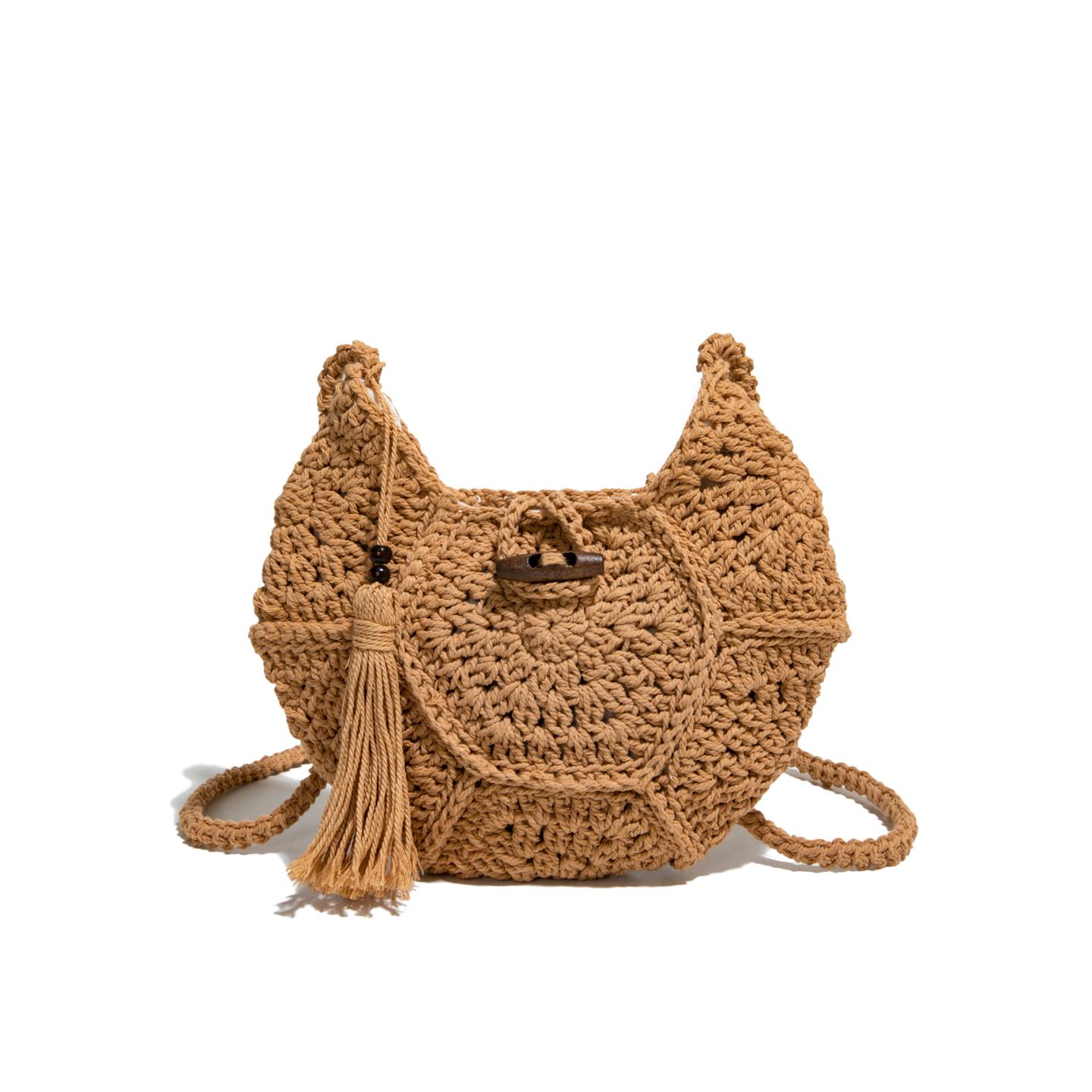 

Summer Flower Shape Woven Straw Purse Shoulder Bag Hot Sale Beach Sweet Mini Crossbody Bag Vacation Casual Phone Pouch for Women хакі