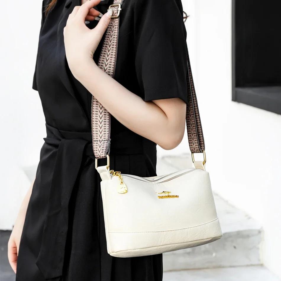 Monochromatic Shoulder Bag for Women Luxury Bags Designer Bags Women's Crossbody Bags