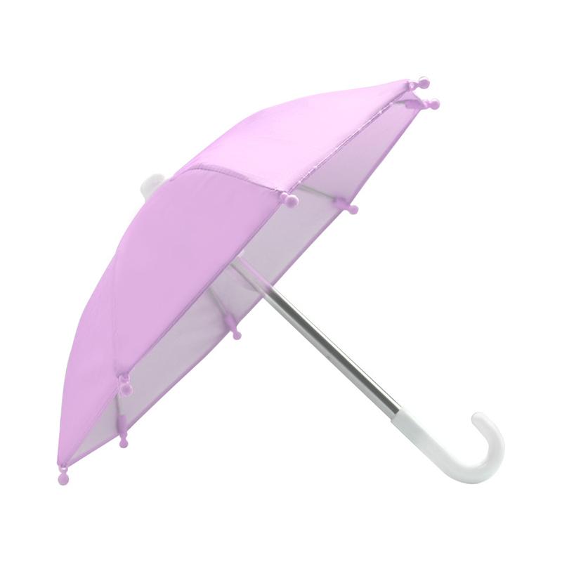 Mobile Phone Holder Mini Sunshade Umbrella Parasol Rainproof Polyester Mobile Umbrella Motorcycle Bicycle Decoration Accessories