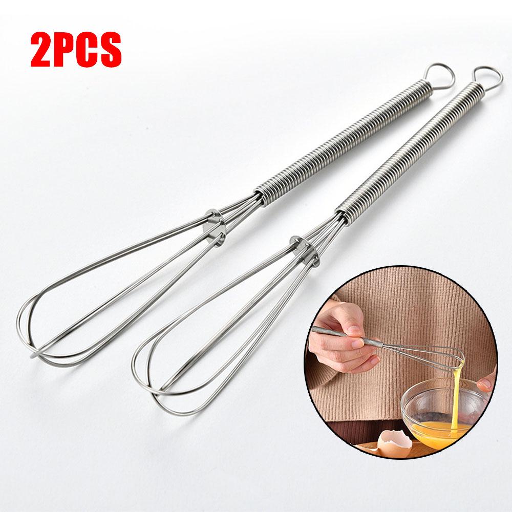 Whisks Beat 180*25mm Kitchen Convenience Rustproof Small Stainless Steel