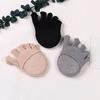 Elastic Forefoot Socks Invisible Toe Socks Casual Half Feet Socks  Lady
