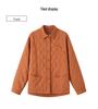 2024 Early Autumn Quilted Lapel Coat - Long Sleeve, Versatile, Slimming, Short Outerwear for Women