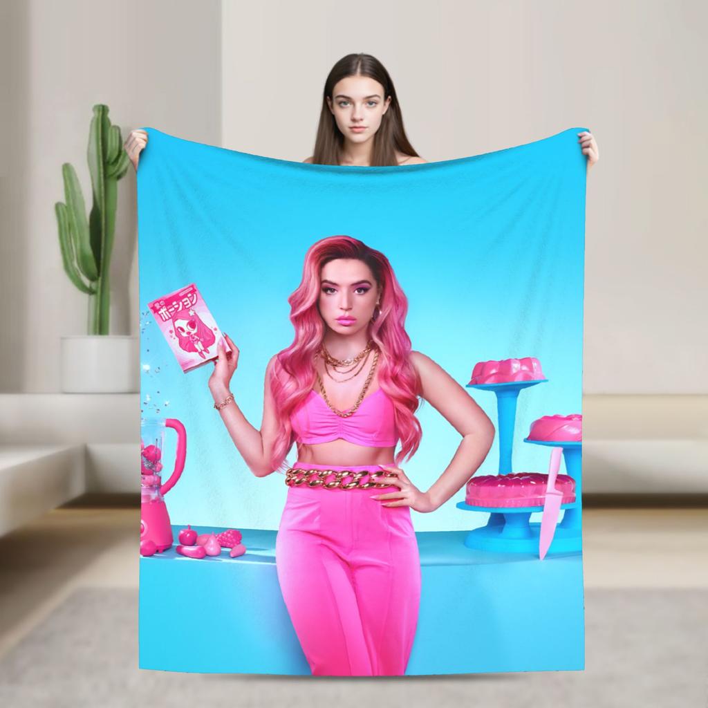 L-Lolas I-Indigos Spanischer Sänger Weiche Warme Decke Dekorative Plüsch Bettwäsche Überwürfe Sofa Stuhl Flanell Tagesdecke Schlafsofa Abdeckung