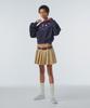INSTANTFUNK Low-Rise Pleated Skirt - Beige