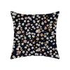 Natural Floral Print Throw Pillow Cover - Spring Design for Sofa, Bedroom, or Gift