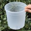 Transparent Gallon Flowerpot Plastic Planters Household Balcony Potted Plant Pot Root Control Breathable Seedling Nursery Pot