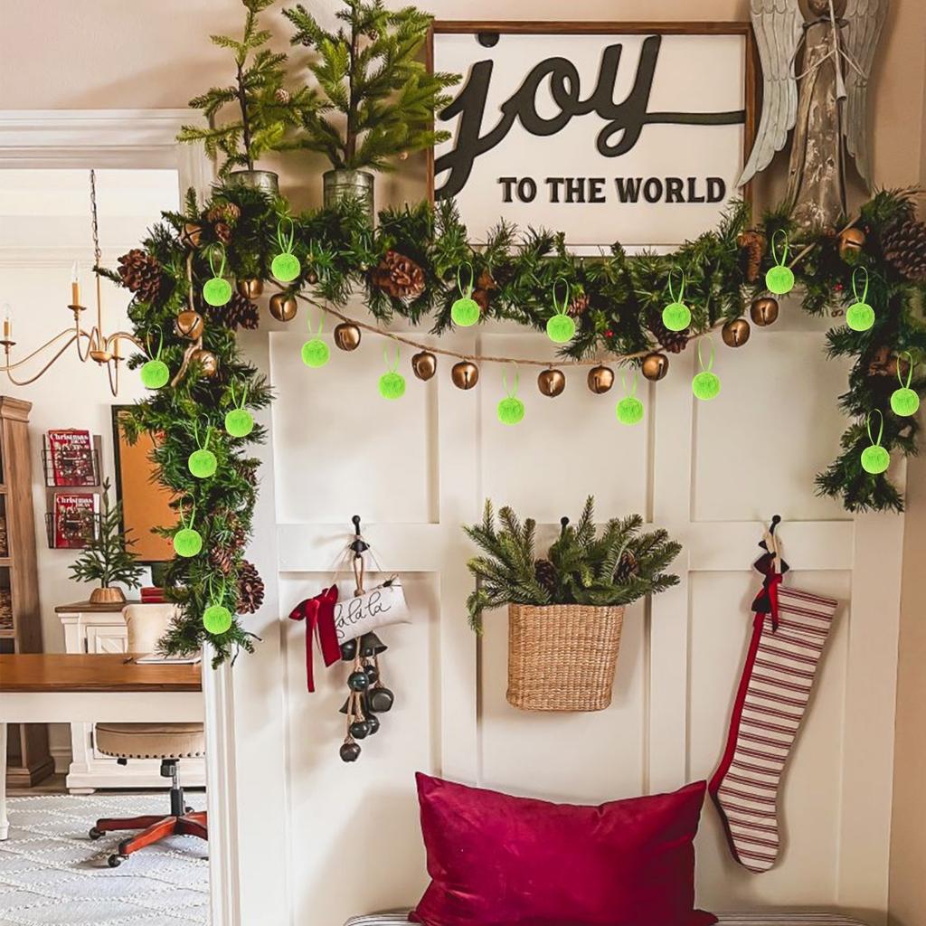 Weihnachtsdekoration Weihnachtsbaum Plüschkugel Hängedekoration Weihnachtsatmosphäre