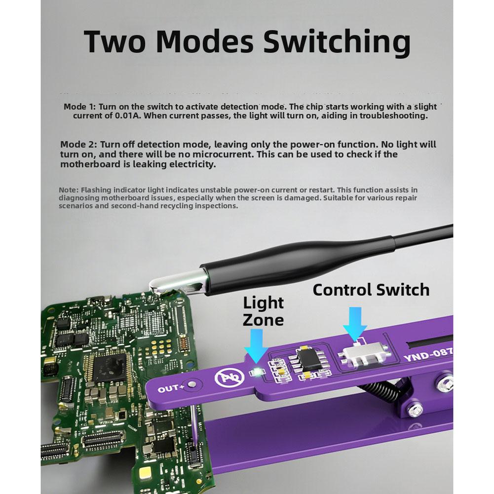 For Phone Repair M191 Switch Clip General Switch Clip For Phones Mobile Phone Tools Purple Dual-mode Operation