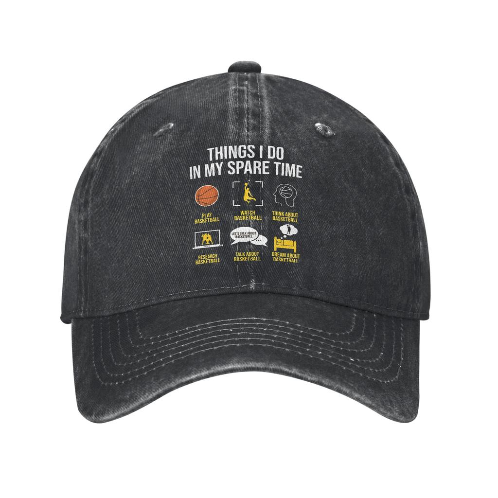 Wing Foiling Surfing Baseball Cap Vintage Distressed Cotton Things I Do In My Spare Time  Sun Cap Unisex Women Outdoor Hats Cap