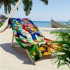 Super Bros Print Beach Towel, Large Soft Quick Dry Towel for Beach Camping Swimming